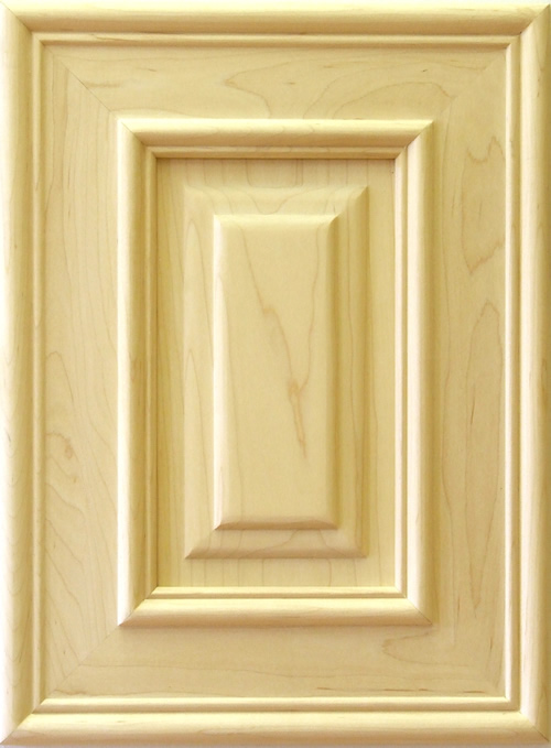 Bessemer Mitered Kitchen Cabinet Door with raised panel in Maple